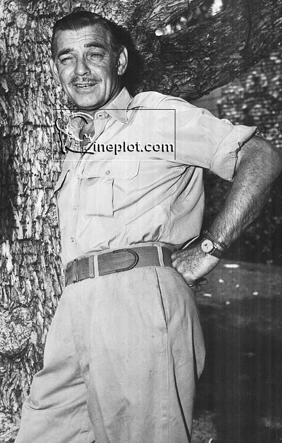 Clark Gable - Publicity shot for Mogambo (1953)
