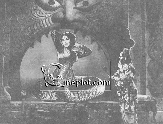 Shashikala in Naag Devta (1962) -Publicity Still