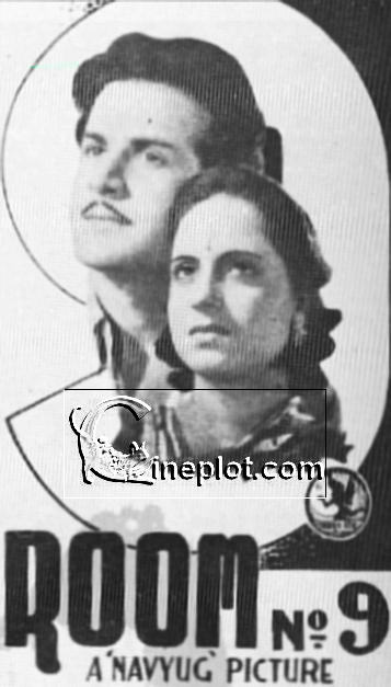 Shyam and Geeta Nizami in Room No. 9 (1946)