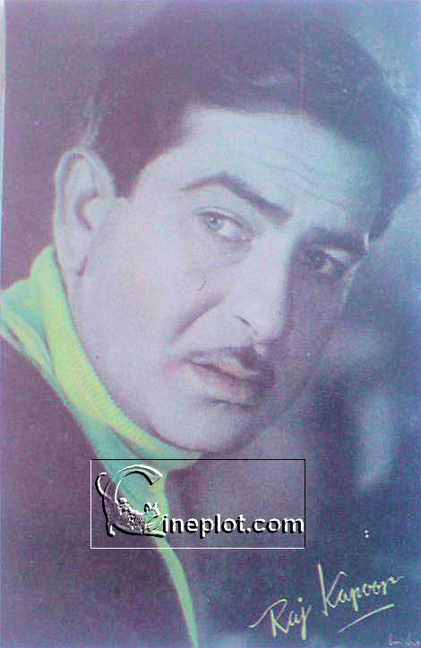 Raj Kapoor - Rare Postcard