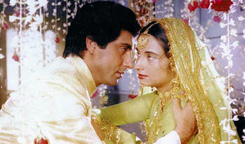 Raj Babbar and Salma Agha in Nikaah (1982)